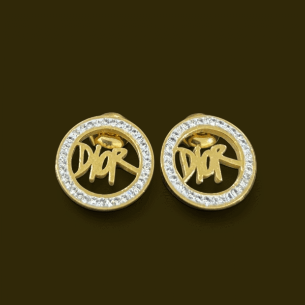 Dior Round-Earrings