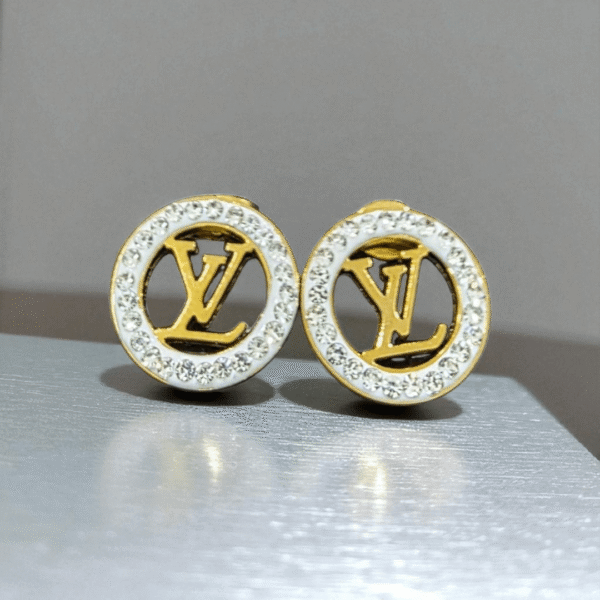 Louis Vuitton Round Earrings