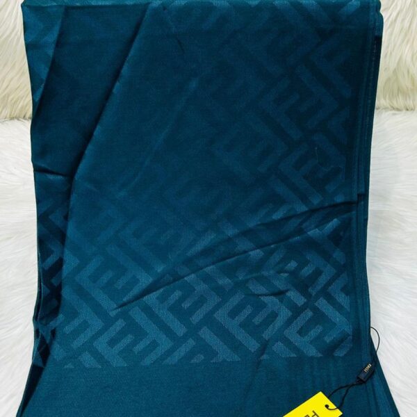 Fendi Stole-Deep Teal Blue