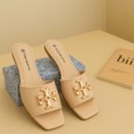 Tory Burch Women’s Comfort Slide Slippers – White