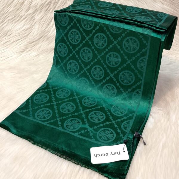 Tory Burch Stole-Royal Green